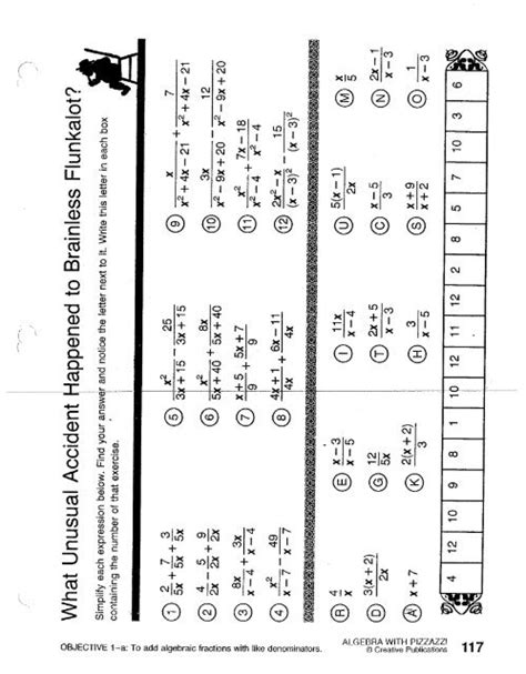 algebra with pizzazz answer key|More.